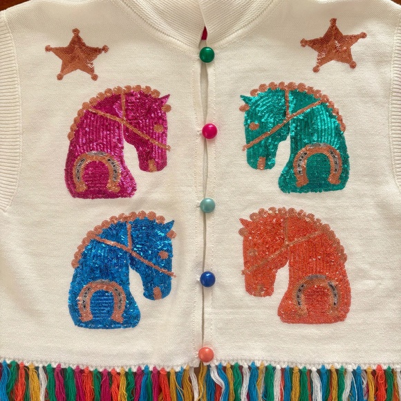 Queen of Sparkles Rodeo Tank - Picture 3 of 8